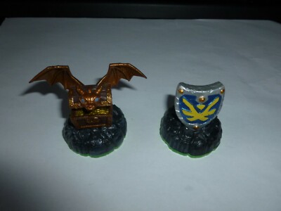2x Skylander Extra ITem Verborgener Schatz  Hidden Treasure  fliegende Schatztru