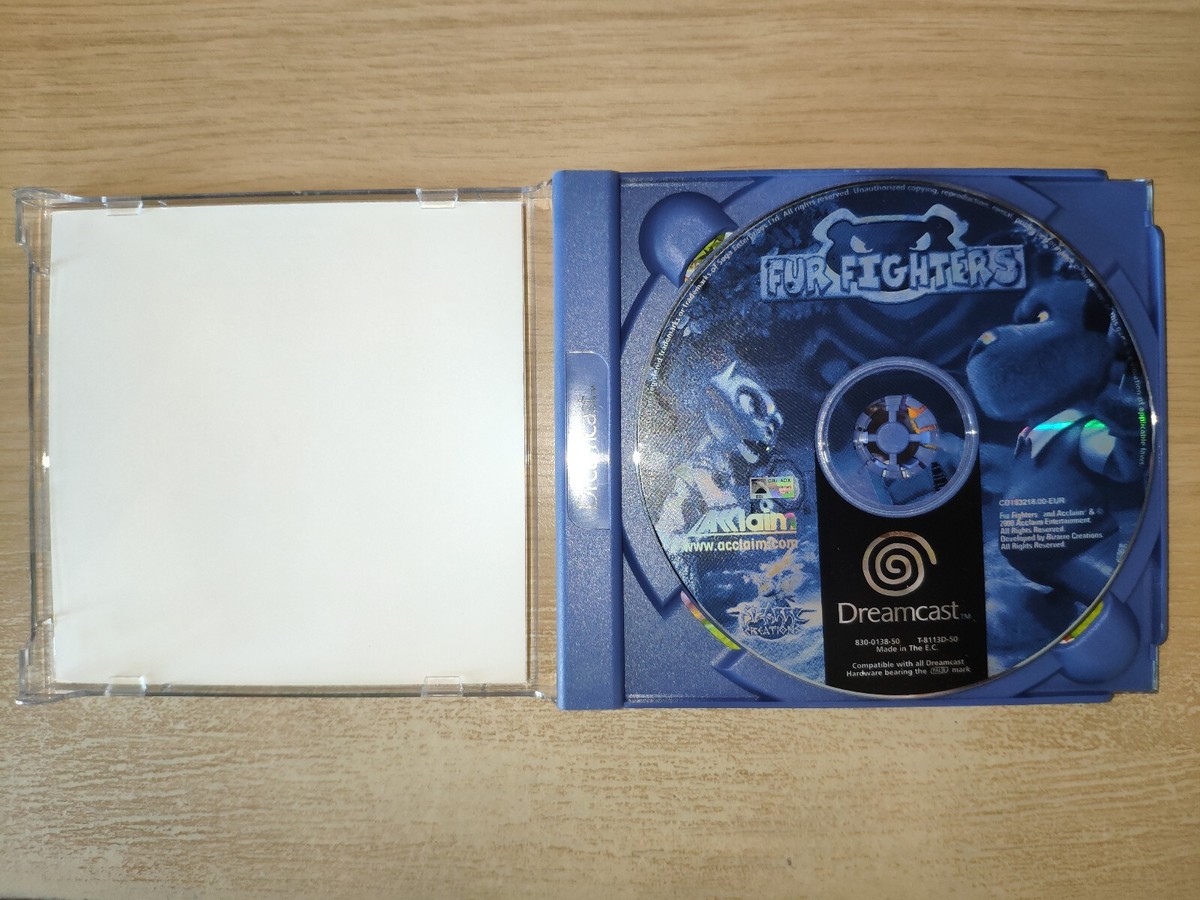 Ficha Técnica de Fur Fighters para Sega Dreamcast | Museo Del Videojuego