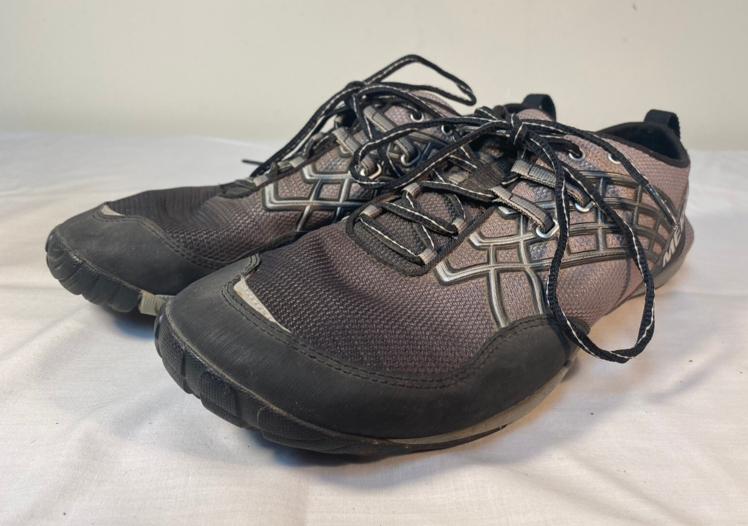 Merrell Trail Glove 2 scarpe da corsa a piedi nudi da uomo nere suole Vibram US 11