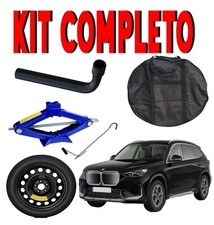 Ruotino Di Scorta 5Fori Da 18 Per La Bmw  X1 F48 U11 Con Kit Cric + Chiave Sacca