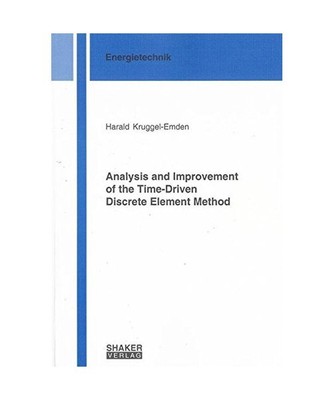 Analysis and Improvement of the Time-Driven Discrete Element Method, Harald Krug