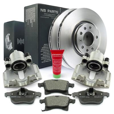 Bremssättel Bremsscheiben 308mm Beläge vorne für Opel Adam Astra H Corsa Meriva