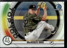 2020 Bowman #BTP-4 MacKenzie Gore Chrome Bowman Scouts Top 100