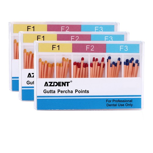 5Pack Dental Endo Obturation System Gutta Percha Points GP 0.02 15-40#/ F1.F2.F3 - Picture 32 of 34