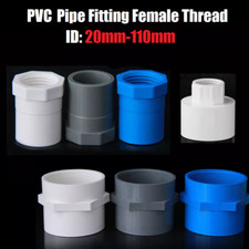 PVC Sockets x Female Adaptor Pressure Pipe Fitting Female Thread 20mm-110mm