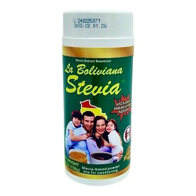 Stevia La Boliviana Sweetener | 150 g net weight | Original Natural Stevia