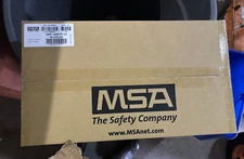 MSA 10 PK V-Gard Visor P/N 10115840 face shield, Unopened Box Of 10, PC, Clear,