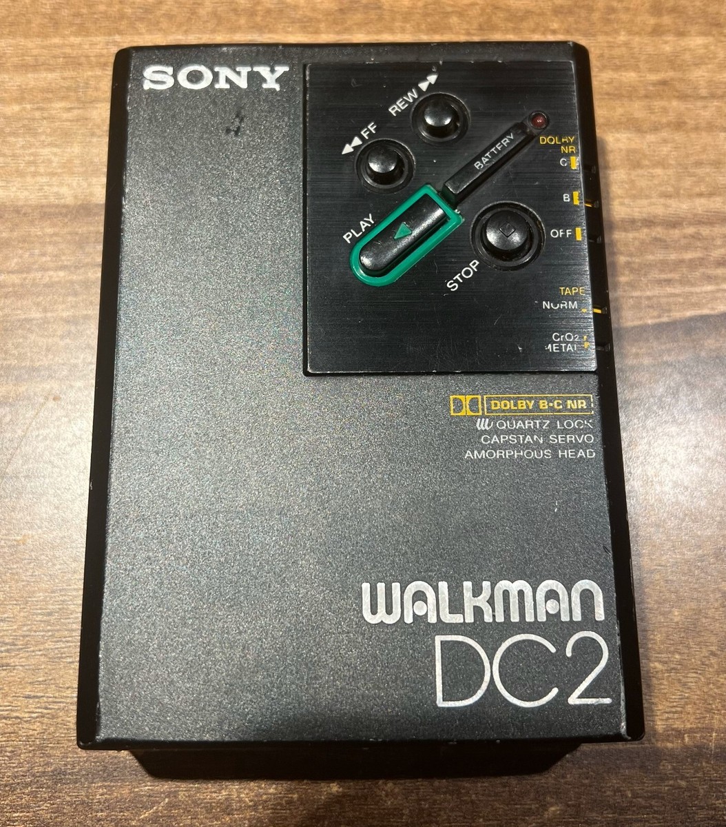 Sony Walkman Cassette Player WM-DC2 AMORPHOUS HEAD Sony Walkman Cassette Player WM-DC2 AMORPHOUS HEAD