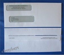 200 QuickBooks check ENVELOPES Self-Seal, Double-Window -- #8-5/8" x 3-5/8"