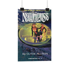Nautipuss Pulp Novel Cover Poster/Print/Card