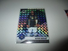 Kevin Durant 2020-21 Panini Mosaic Finals MVPs Silver Prizm #296