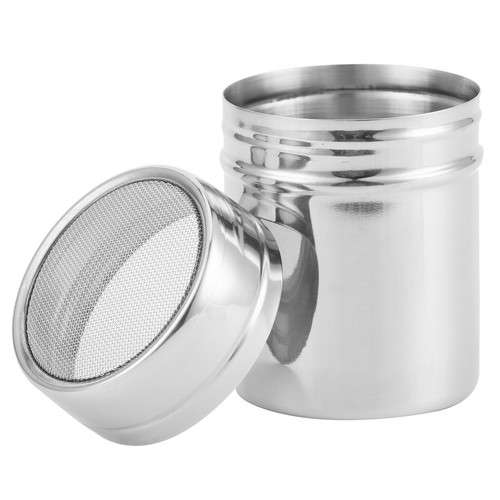 Stainless Steel Fine Mesh Powder Shaker Sifter for Baking Cooking with Cover - Picture 12 of 19