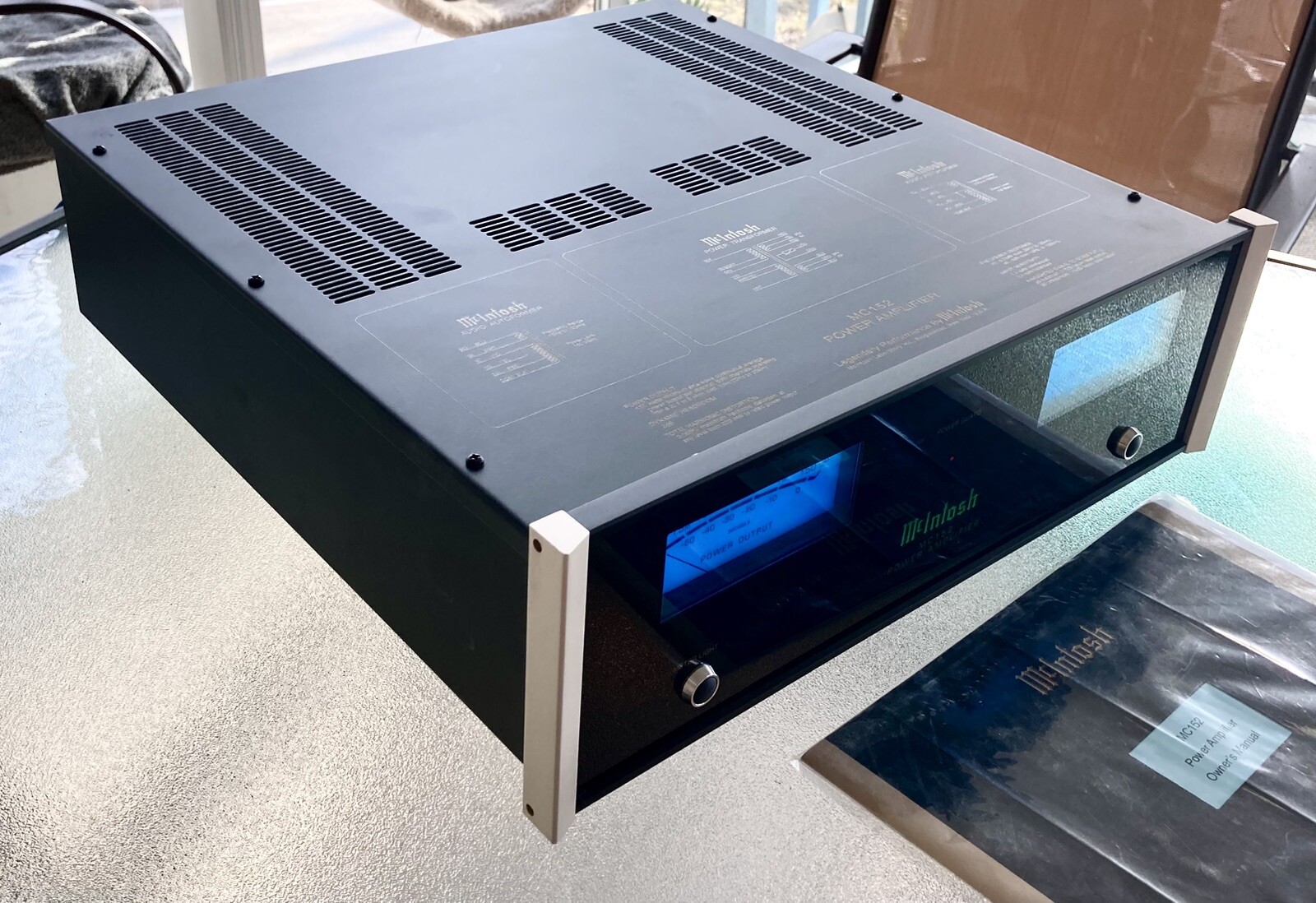 McIntosh MC152 Stereo Power Amplifier eBay