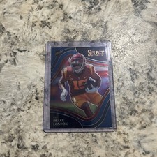 2022 Select Draft Picks Field Level Drake London Rookie #107 Atlanta Falcons RC