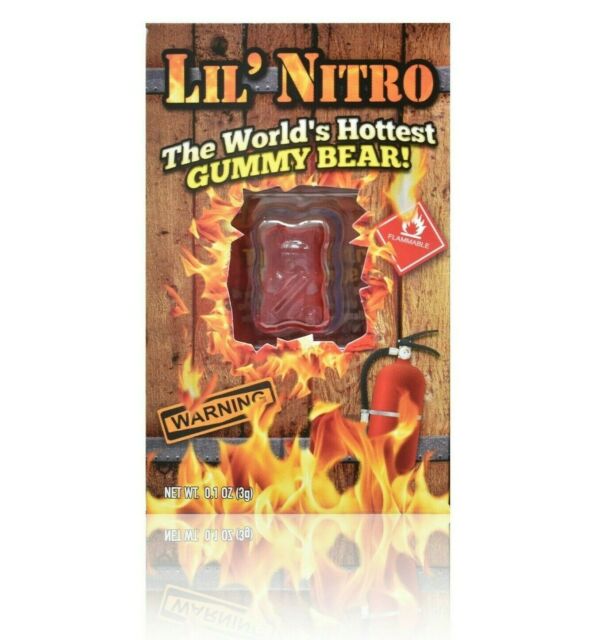 Lil' Nitro Gummy Bear | Worlds Hottest Gummy Bear | Free and Fast Shipping