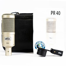 Heil Sound Pr40 Large-diaphragm Multipurpose Dynamic Microphone W/ Case And Clip