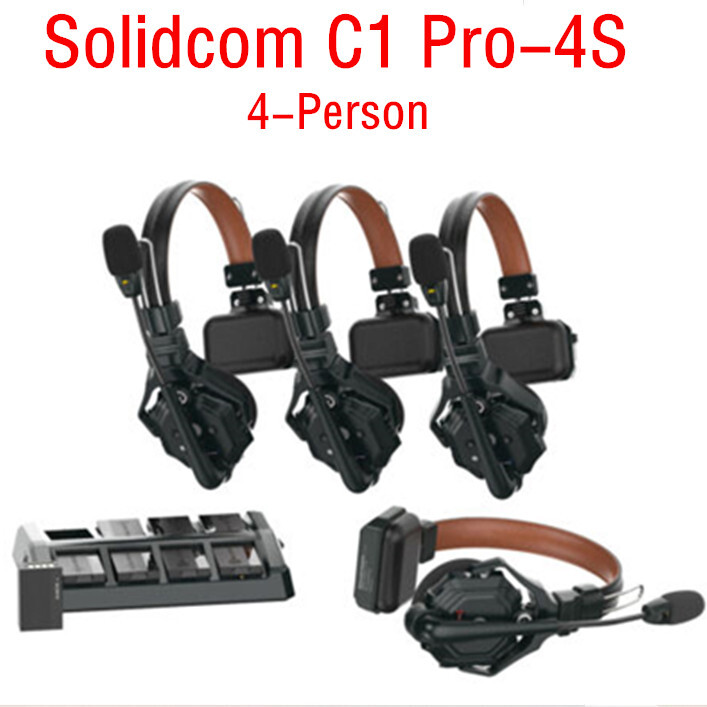 その他 Hollyland C1 Pro-4S (In-Ear version) HOLLYLAND 1100ft Solidcom C1 Pro 4S Wireless Intercom Headset