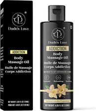 Dude''S Love - Bio – Huile De Massage Comestible Pour Le Corps À La Vanille – Ca
