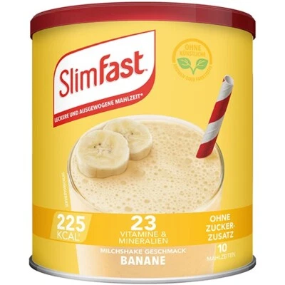 SLIM FAST Pulver Banane 365g - vom med.Fachhändler - Bild 1 von 4