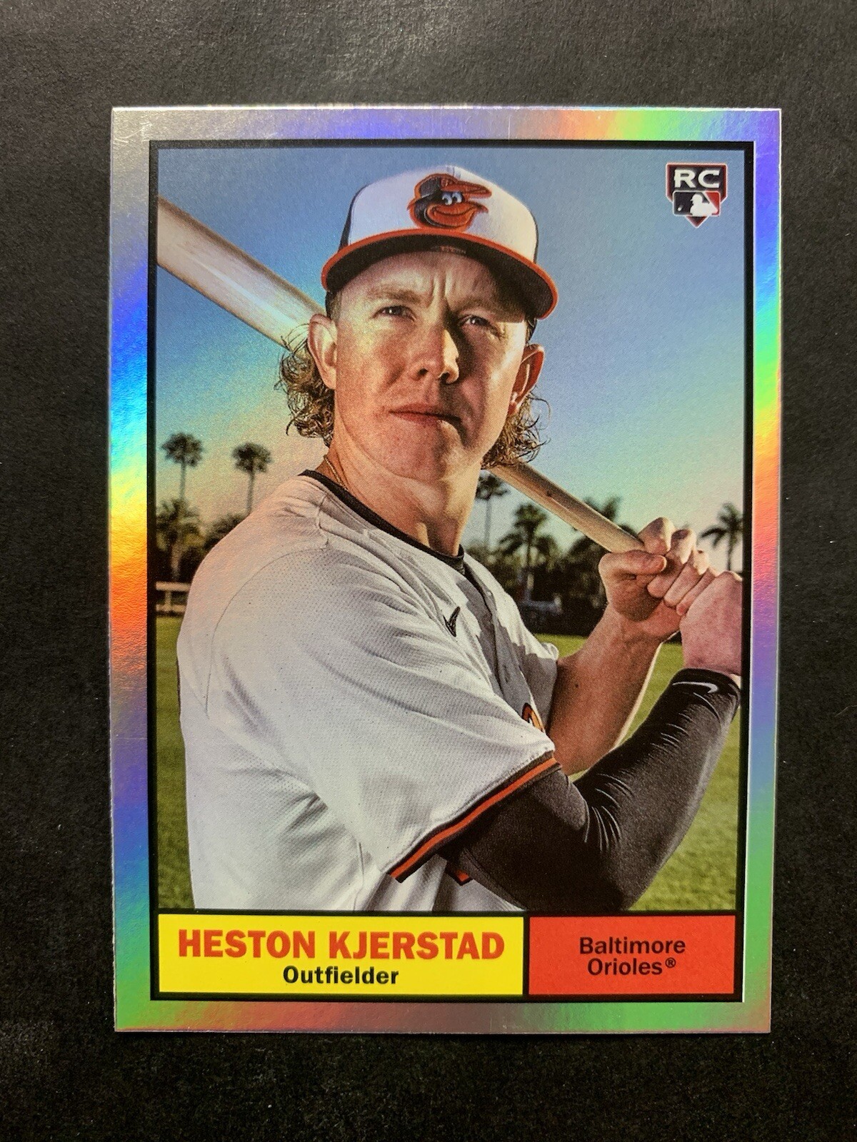 Heston Kjerstad 2024 Topps Archives Rainbow Foil Parallel /199 #11 Rookie RC