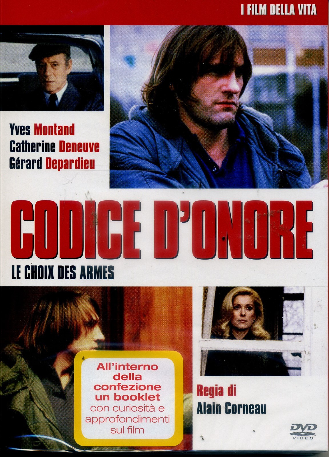 LE CHOIX DES ARMES - CODICE D'ONORE con Gérard Depardieu - DVD NUOVO