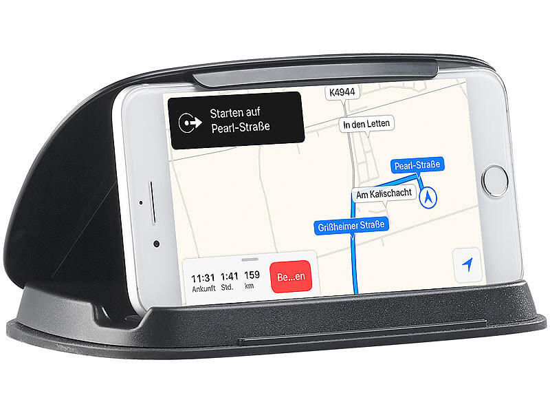 Support smartphone tableau de bord pour stabiliser les mobiles de 11.5 cm max