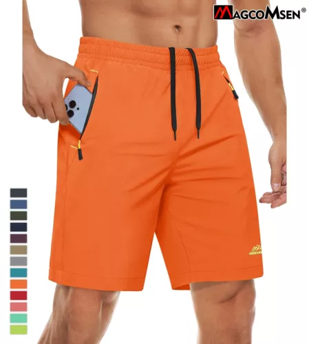 Men's Hiking Shorts Summer Quick Dry Athletic Shorts Workout Running Gym Joggers