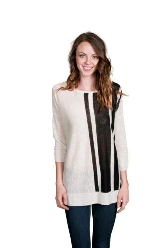 Velvet Regular Size Linen Sweaters for Women