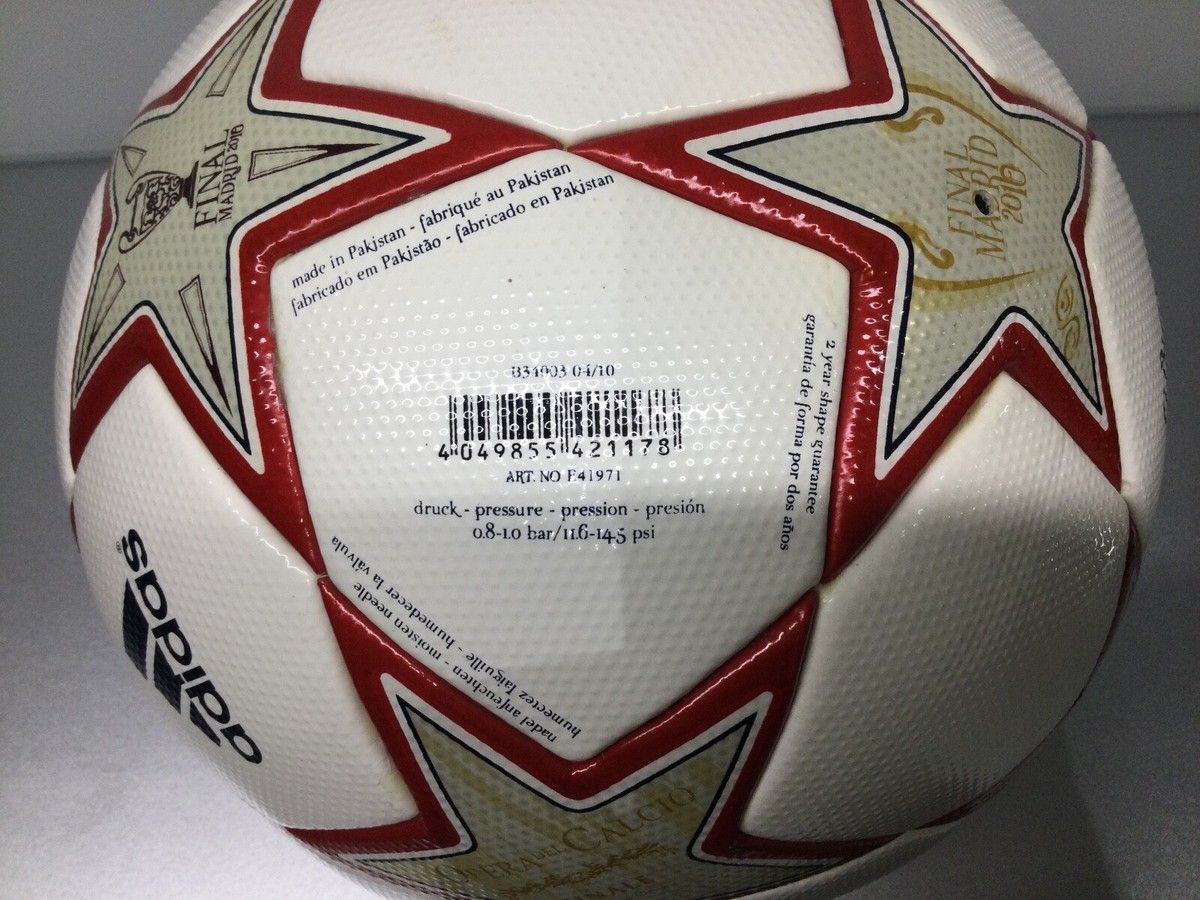 FINALE MATCHBALL ADIDAS UEFA CHAMPIONS LEAGUE MADRID 2010 (LIMITED