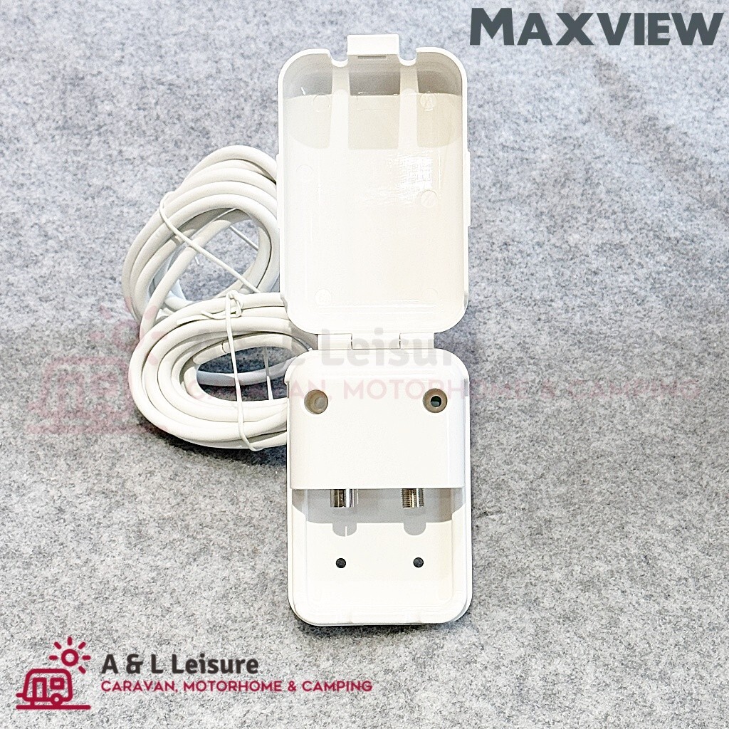 External Satelite & TV Socket Weatherproof Maxview Caravan, Motorhome Boat B2008