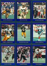 1990 JOGO CFL FOOTBALL SR 2 SET 110 card NM-MT Doug Flutie RC Danny Mcmanus RC