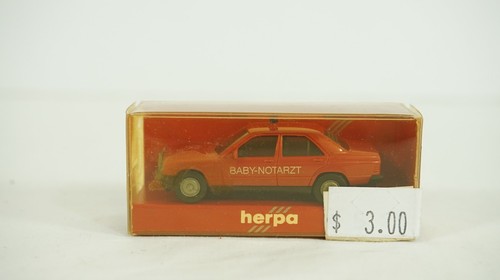 Herpa HO Escala 1:87 Mercedes Policía Bebé Notario Sedán Artículo 4068 NUEVO B42 | Zustand: New