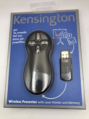 Kensington Wireless Presenter Pro w/ Red Laser Pointer