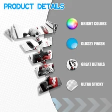 Tank Pad Fuel Tank Sticker Guard Waterproof Decal Fit For Yamaha YZFR1 YZF R1