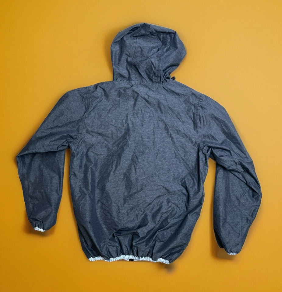 BAIT x K-WAY Collab Hombre’s L - Jacques Chaqueta de Lluvia Reflectante Reversible Embalable Foto 4 de 4