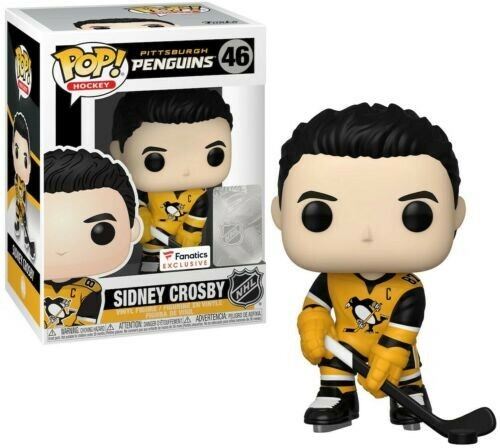 En Oferta Funko Pop! Nhl: Sidney Crosby Penguins (Yellow Jersey) #46 Fanatics 889698411370