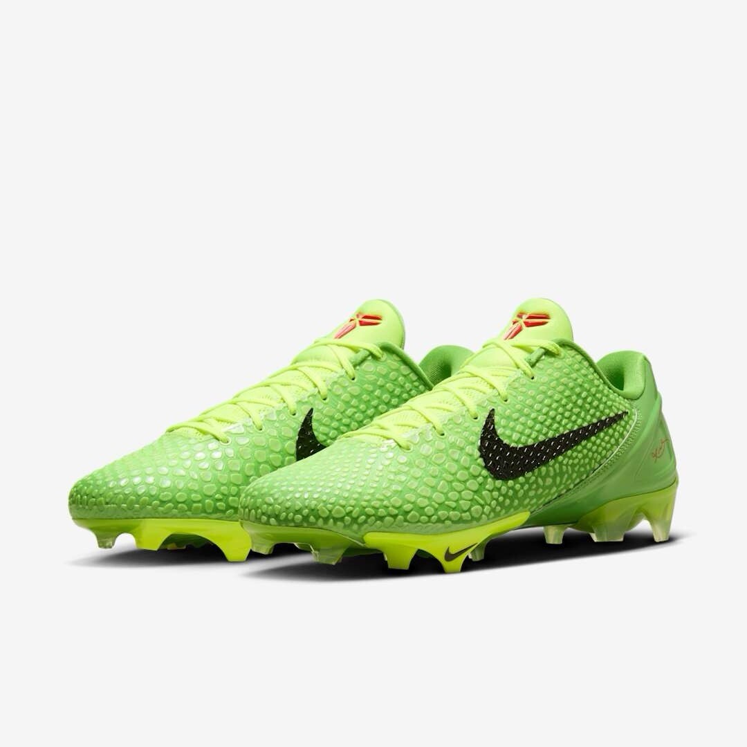 Nike Vapor Edge Kobe 6 Football Cleat Green Apple Volt FQ7645-300