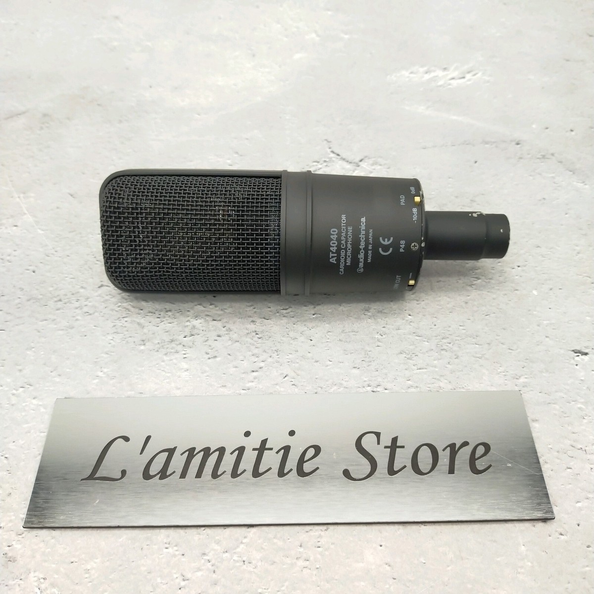 Audio-Technica AT4040 Cardioid Condenser Microphone Studio Mike