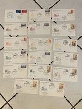 FDC 1962 BUSTE PRIMO GIORNO