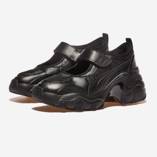 PUMA Pulsar Wedge Sandal Black (39867702) Expeditedship | eBay