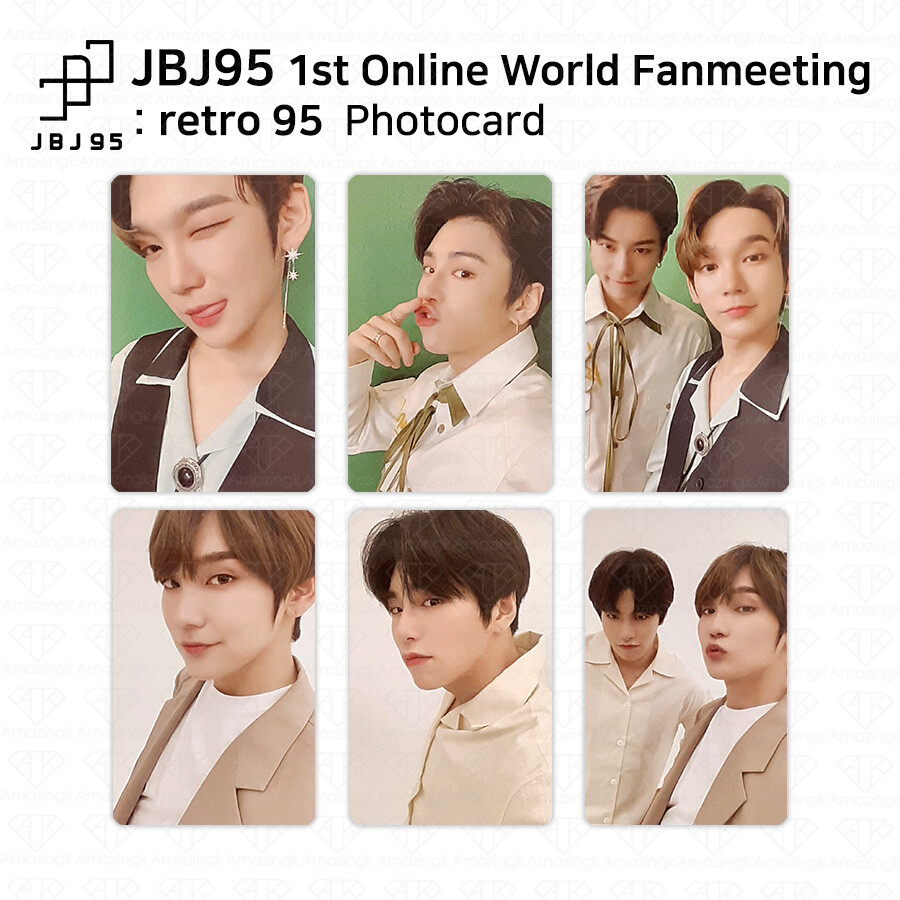 JBJ95 1st Online World Fanmeeting Retro 95 Photocard Kenta