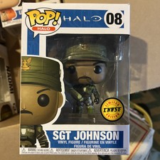 Funko Pop! Vinyl: Halo - Sgt. Johnson (w/ Cigar) (Chase) #8