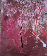 1979 Original Mixed Media Abstract Painting by Trevor Jones (Australia b. 1945)