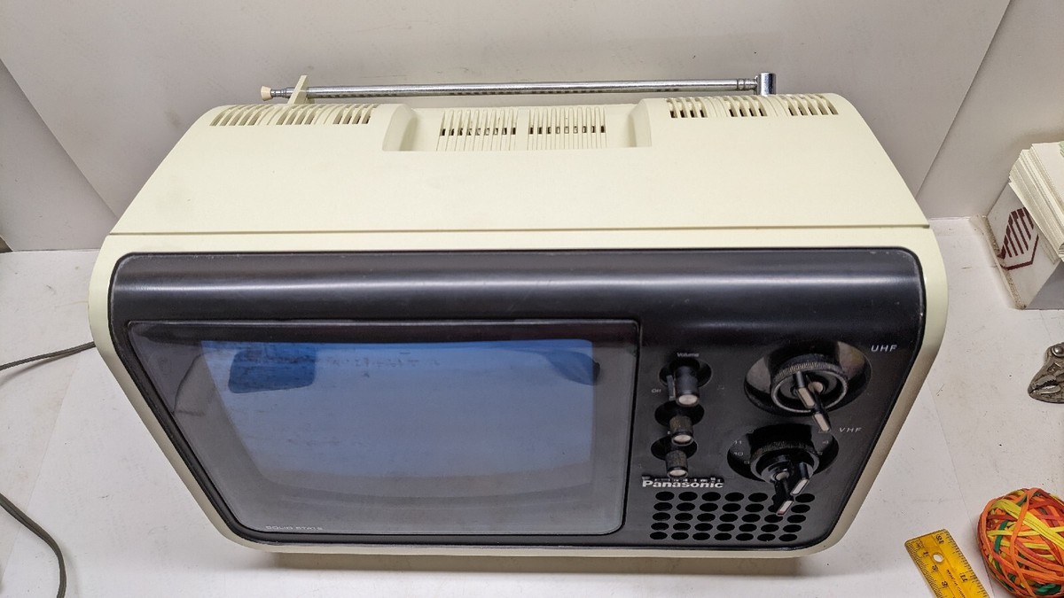 Panasonic - 【美品】Panasonic NP-TR9-W NATIONAL PANASONIC TR 449 MADE IN JAPAN PORTABLE TV | eBay
