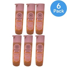 The Honest Co. Shampoo  Body Wash Sweet Orange Vanilla 10 fl oz 6 Pack New