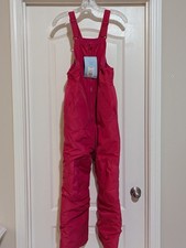 Cat  Jack Snow Bib Pants Overalls - Hot Pink - Girls size XL