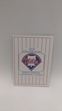 Vintage 2000 Philadelphia Phillies Pocket Schedule 