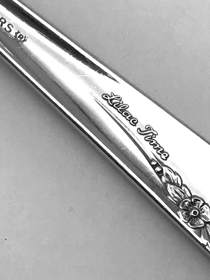 Oneida 1881 Rogers LILAC TIME Silverware Silver Plate CHOICE Flatware - Image 3 of 3
