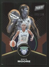 2025 Panini WNBA Player of the Day Maya Moore Orange #/199 #62 Card