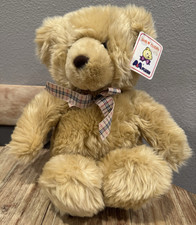 Rare Vintage Light Brown Teddy Bear AA Plush Inc 18" Soft Collectible 2000 NEW